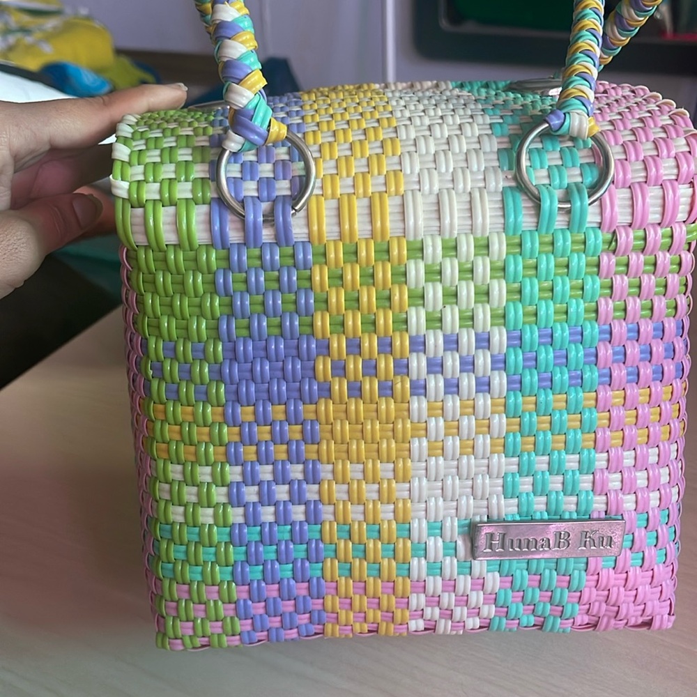 HunaB Ku Structured Box HandBag